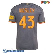 Fotballdrakt Herre AS Roma Wesley Franca #43 Tredjedrakt 2026-27 Kortermet